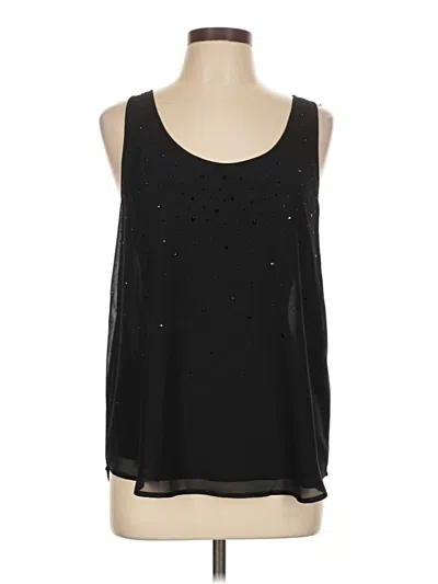 Pre-owned French Connection Sleeveless Blouse In Black