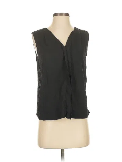 Pre-owned French Connection Sleeveless Blouse In Black