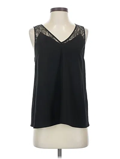 Pre-owned French Connection Sleeveless Blouse In Black