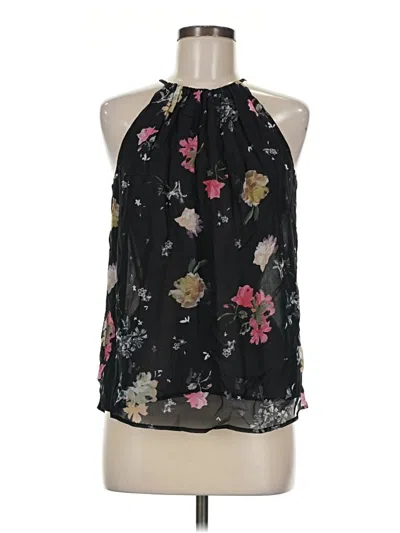 Pre-owned French Connection Sleeveless Blouse In Black