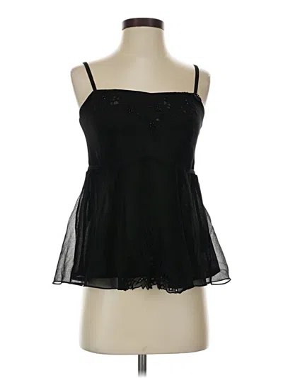 Pre-owned French Connection Sleeveless Blouse In Black