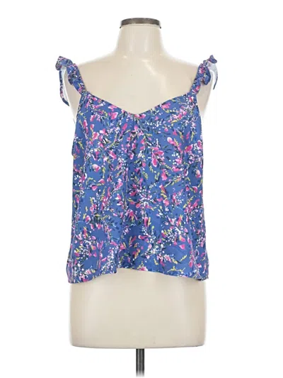 Pre-owned French Connection Sleeveless Blouse In Blue