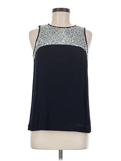 Pre-owned French Connection Sleeveless Blouse In Blue
