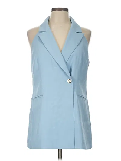 Pre-owned French Connection Sleeveless Blouse In Blue