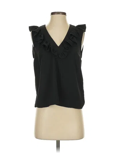 Pre-owned French Connection Sleeveless Blouse In Gray