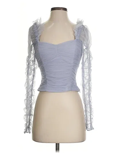Pre-owned French Connection Sleeveless Blouse In Gray