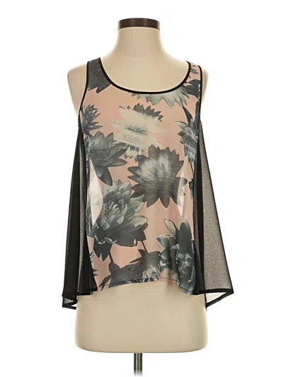 Pre-owned French Connection Sleeveless Blouse In Tan