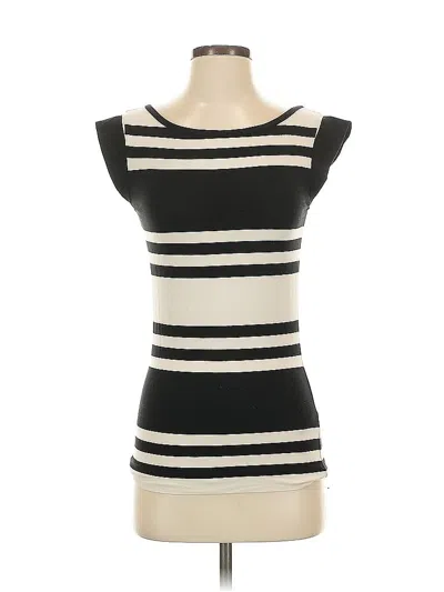 Pre-owned French Connection Sleeveless T-shirt In Black