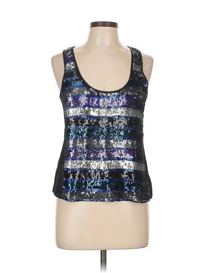 Pre-owned French Connection Sleeveless Top Black Scoop Neck Tops