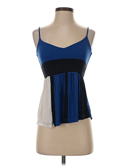 Pre-owned French Connection Sleeveless Top Blue Sweetheart Neckline Tops