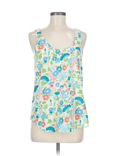 Pre-owned French Connection Sleeveless Top Green Sweetheart Neckline Tops