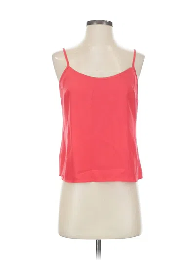 Pre-owned French Connection Sleeveless Top Orange Sweetheart Neckline Tops