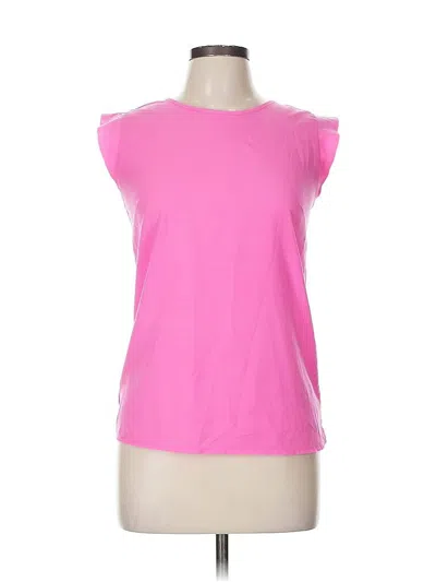 Pre-owned French Connection Sleeveless Top Pink Boatneck Tops
