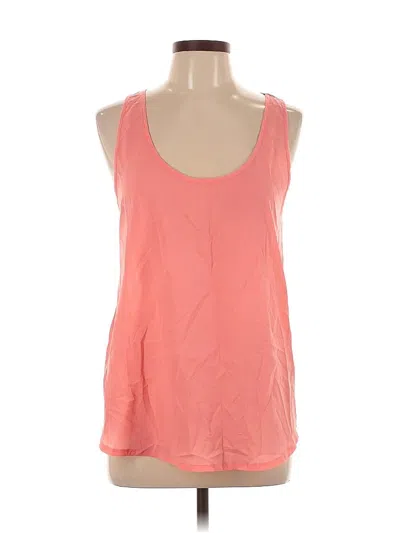 Pre-owned French Connection Sleeveless Top Pink Scoop Neck Tops