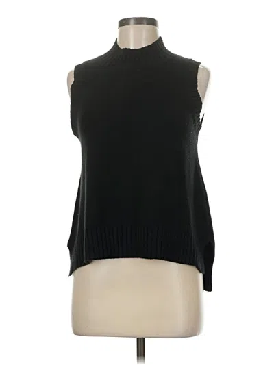 Pre-owned French Connection Sleeveless T-shirt In Black