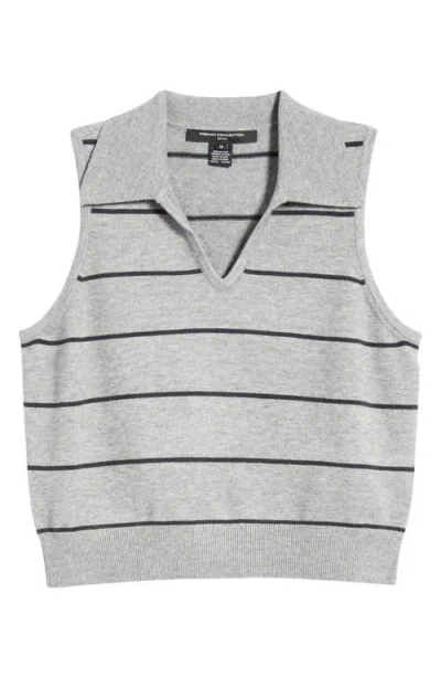 French Connection Sloane Sleeveless Top In Gray