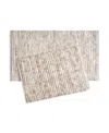 French Connection Space Dye Chunky Chenille 2-pc. Bath Rug Set In Neutral