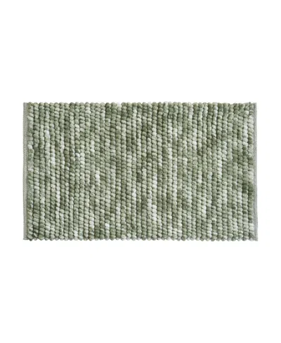 French Connection Space Dye Chunky Chenille Bath Rug, 17" X 24"