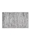 French Connection Space Dye Chunky Chenille Bath Rug, 20" X 32" In Gray