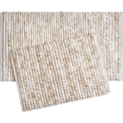 French Connection Space Dye Set Of 2 Bath Mats