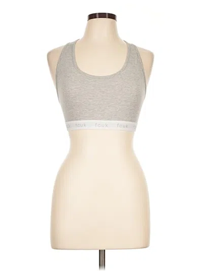 Pre-owned French Connection Sports Bra In Gray