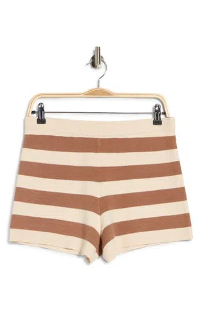 French Connection Stripe Knit Shorts