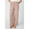 French Connection Stripe Pull-on Pants