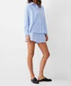 French Connection Relaxed Popover Shirt In Multi