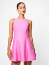 French Connection Structured Taffeta Mini Dress  Dresses In Pink