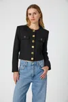 French Connection Structured Jacket In Black