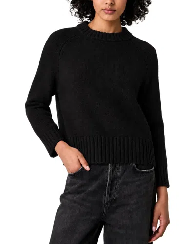 French Connection Suzie Crewneck Sweater In Black