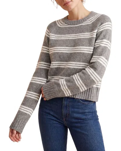 French Connection Suzie Crewneck Sweater In Gray