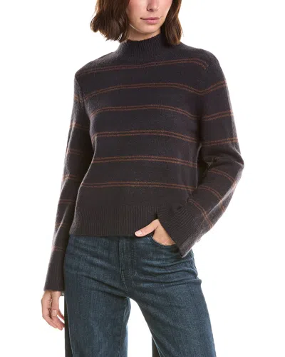 French Connection Suzie Crewneck Sweater In Purple