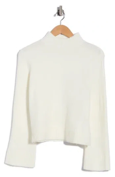 French Connection Suzie High Neck Sweater In White