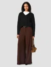 French Connection Suzie Knit V-neck Pullover Sweater In Black