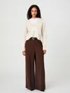 French Connection Suzie Knit V-neck Pullover Sweater In Grey