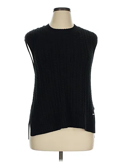 Pre-owned French Connection Sweater Vest In Black