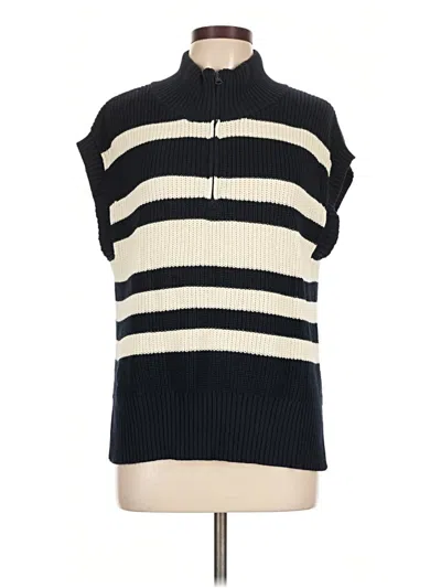 Pre-owned French Connection Sweater Vest In Black