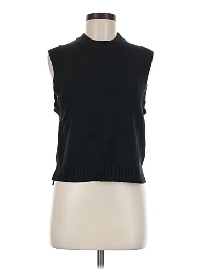 Pre-owned French Connection Sweater Vest In Black