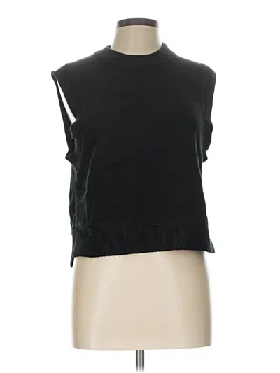 Pre-owned French Connection Sweater Vest In Black
