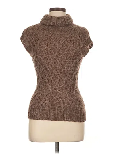 Pre-owned French Connection Sweater Vest In Brown