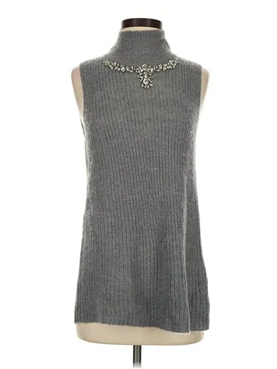 Pre-owned French Connection Sweater Vest In Gray