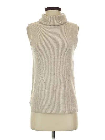 Pre-owned French Connection Sweater Vest In Tan