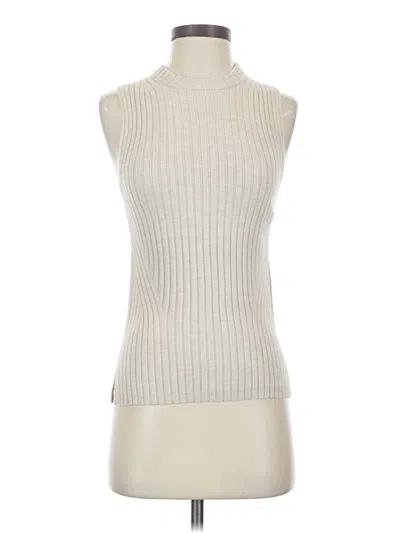 Pre-owned French Connection Sweater Vest In White