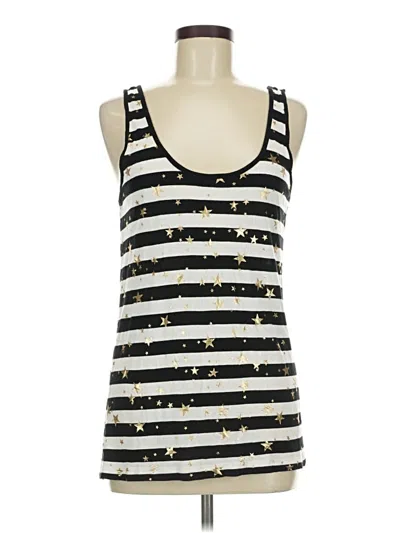 Pre-owned French Connection Tank Top Gold Halter Neckline Tops
