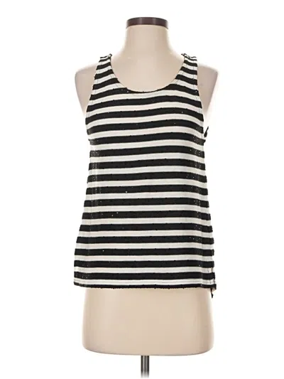 Pre-owned French Connection Tank Top Ivory Halter Neckline Tops