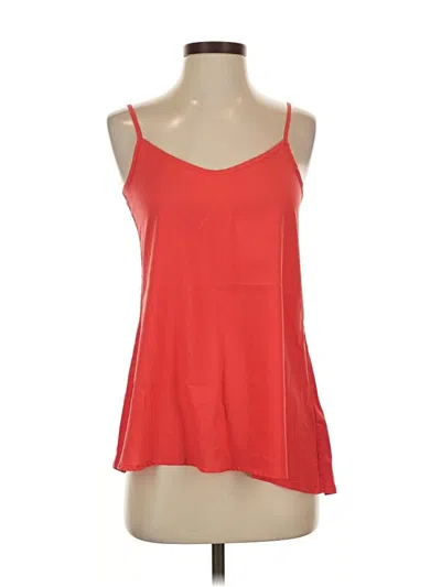 Pre-owned French Connection Tank Top Red Strapless Neckline Tops
