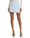 French Connection Textured Boiled Wool Mini Skirt