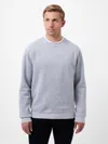 French Connection Textured Crew Sweatshirt  Hoodies & Sweatshirts In Grey
