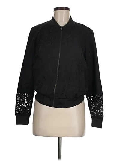 Pre-owned French Connection Track Jacket In Black